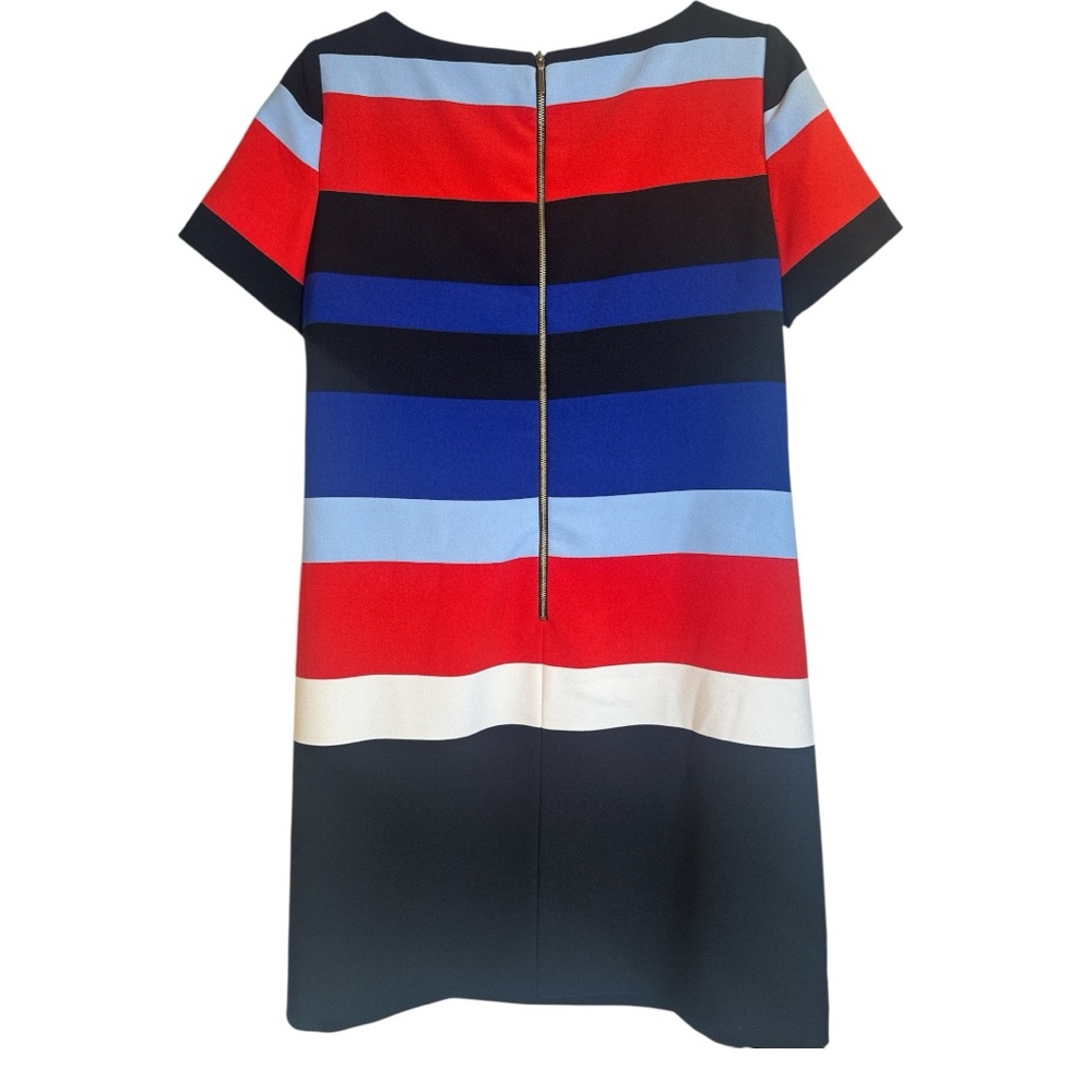 Tahari Colorblock Mini Dress - Picture 7 of 9